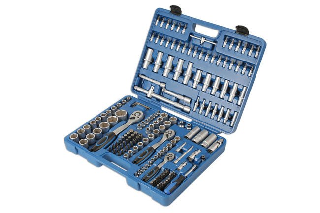 Laser Tools 6590 Socket Set 1/4"D, 3/8"D, 1/2"D 171pc Laser Tools