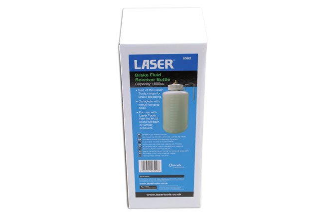 Laser Tools 6592 Brake Fluid Receiver Bottle Laser Tools