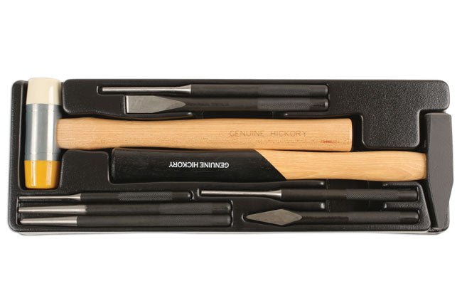 Laser Tools 6595 Hammer and Chisel Kit 9pc Laser Tools