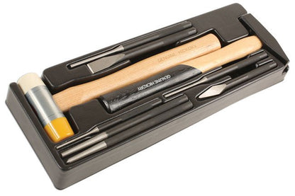Laser Tools 6595 Hammer and Chisel Kit 9pc Laser Tools