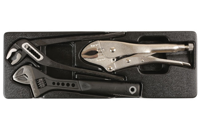 Laser Tools 6599 Water Pump Pliers & Wrench Set 3pc Laser Tools