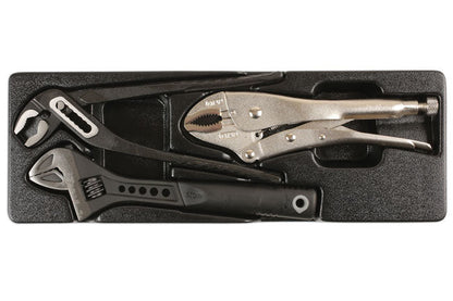 Laser Tools 6599 Water Pump Pliers & Wrench Set 3pc Laser Tools