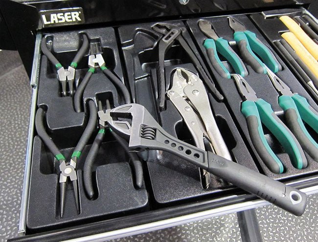 Laser Tools 6599 Water Pump Pliers & Wrench Set 3pc Laser Tools