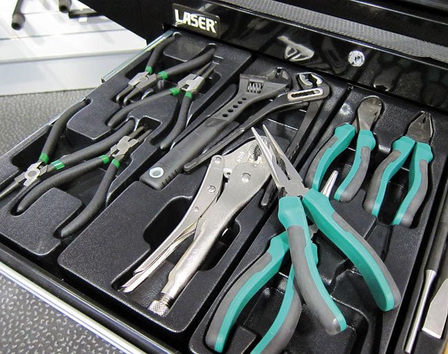 Laser Tools 6599 Water Pump Pliers & Wrench Set 3pc Laser Tools