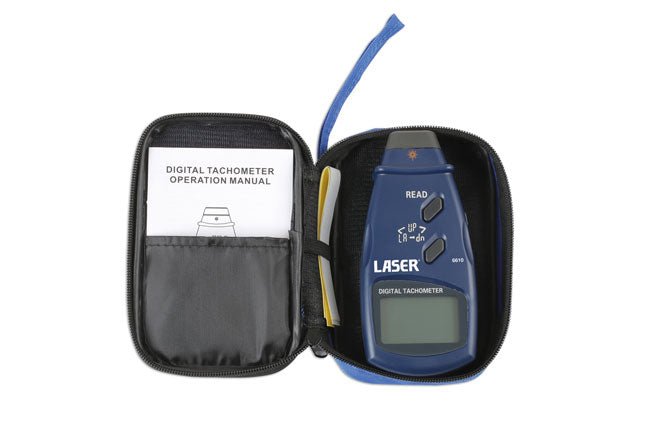 Laser Tools 6610 Digital Tachometer Laser Tools