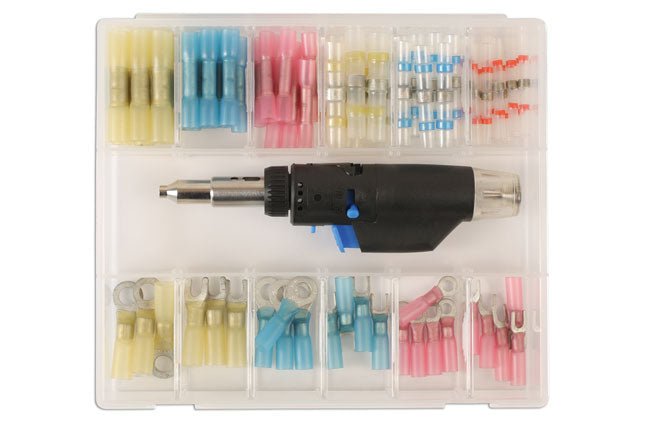 Laser Tools 6616 Gas Solder Kit 73pc Laser Tools