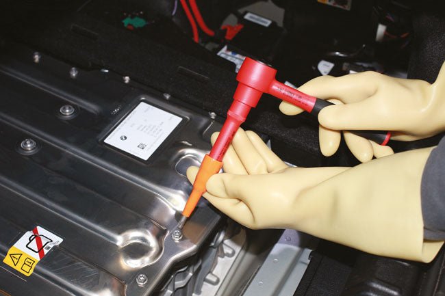 Laser Tools 6626 Fully Insulating Electrical Safety Glove - Medium (9) Laser Tools