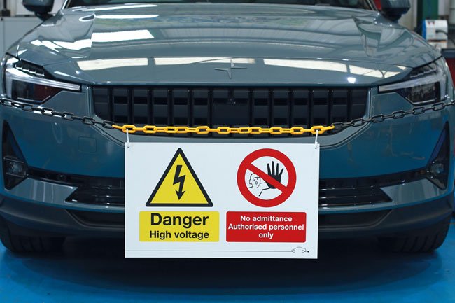 Laser Tools 6639 High Voltage/No Admittance Sign Laser Tools