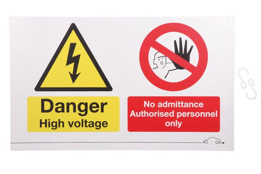 Laser Tools 6639 High Voltage/No Admittance Sign Laser Tools