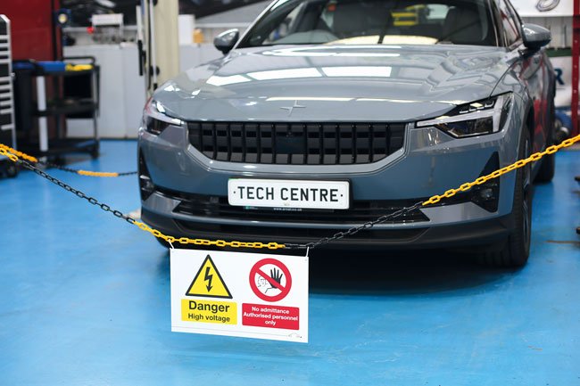 Laser Tools 6639 High Voltage/No Admittance Sign Laser Tools