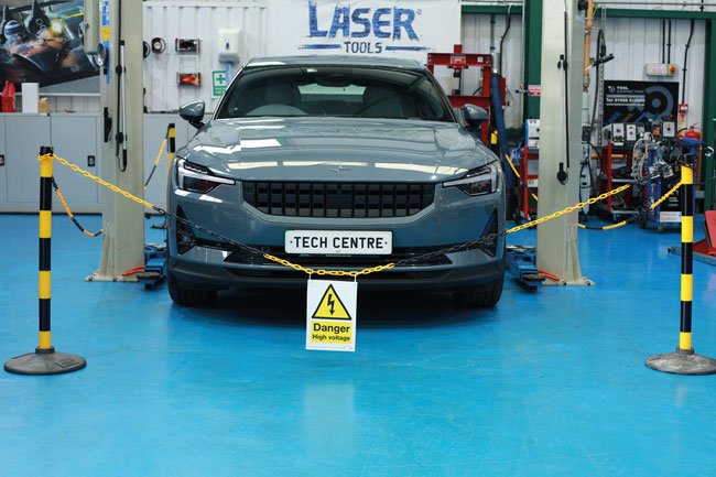 Laser Tools 6642 Danger High Voltage Sign Laser Tools