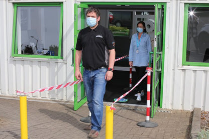 Laser Tools 6643 Chain Support Post with Cap (Red/White) Laser Tools