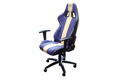 Laser Tools 6654 Laser Tools Racing Chair - Blue & White Stripe Laser Tools