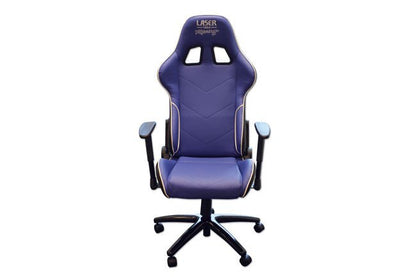Laser Tools 6655 Laser Tools Racing Chair - Blue with White Piping Laser Tools