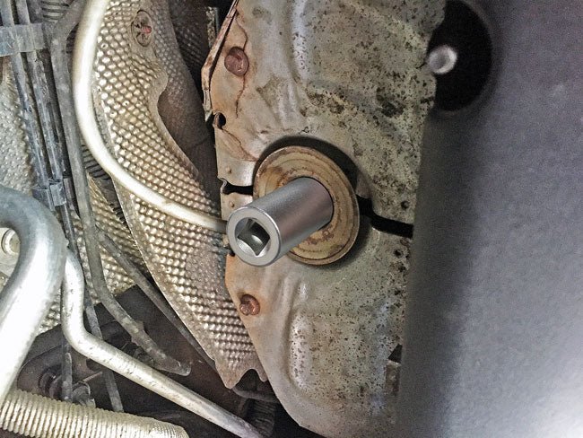 Laser Tools 6672 Thin Walled Lambda Sensor Socket 1/2"D 22mm - for Ford Laser Tools