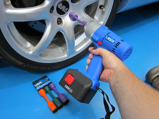 Laser Tools 6679 Wheel Nut Torsion Socket Set 3pc Laser Tools