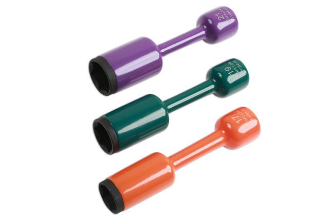 Laser Tools 6679 Wheel Nut Torsion Socket Set 3pc Laser Tools