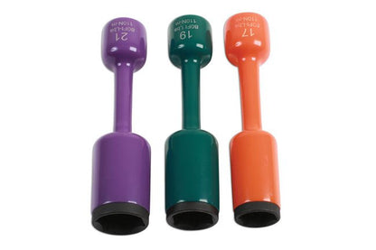 Laser Tools 6679 Wheel Nut Torsion Socket Set 3pc Laser Tools