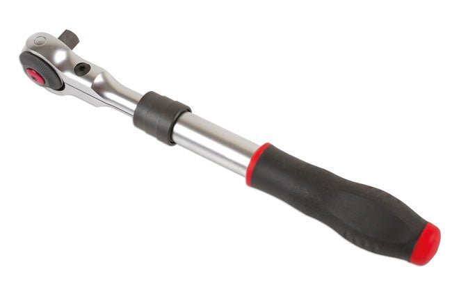 Laser Tools 6713 Extending Swivel Head Ratchet 1/4"D Laser Tools