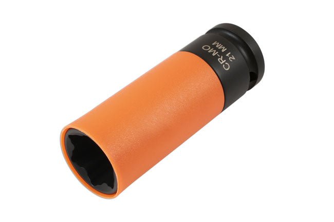 Laser Tools 6716 Alloy Wheel Nut Socket 1/2"D 21mm Laser Tools