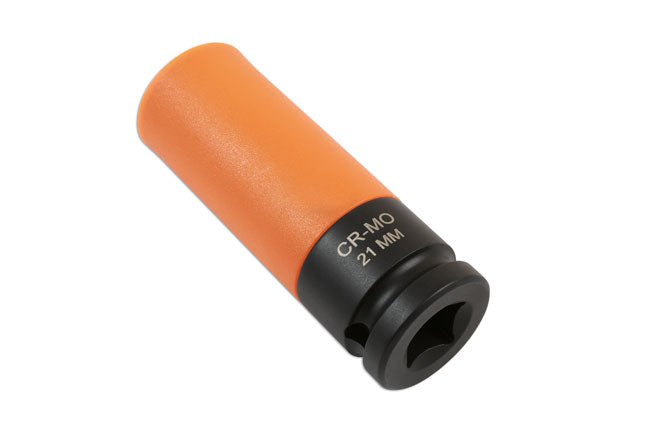 Laser Tools 6716 Alloy Wheel Nut Socket 1/2"D 21mm Laser Tools