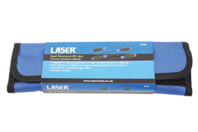 Laser Tools 6729 Seal Removal Kit 4pc Laser Tools