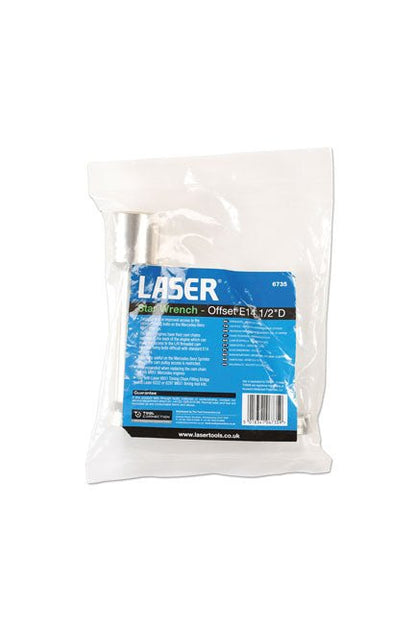 Laser Tools 6735 Offset Star Wrench 1/2"D E14 - for Mercedes-Benz M651 Laser Tools