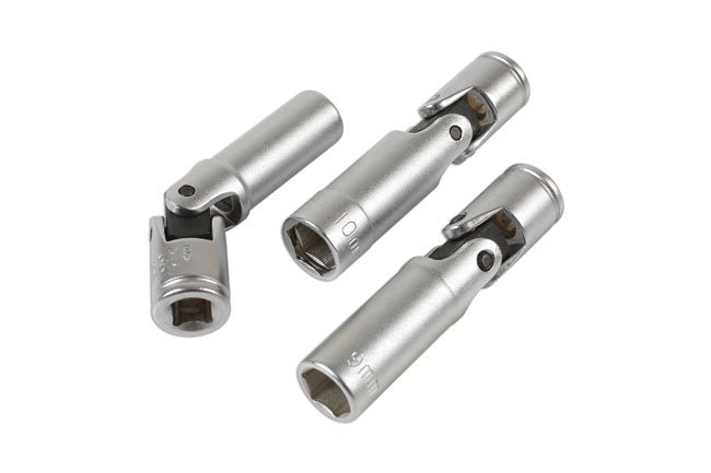 Laser Tools 6741 Glow Plug Socket Set 1/4"D 3pc Laser Tools