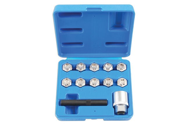 Laser Tools 6742 Locking Wheel Nut Key Set 12pc - for Mercedes-Benz Laser Tools