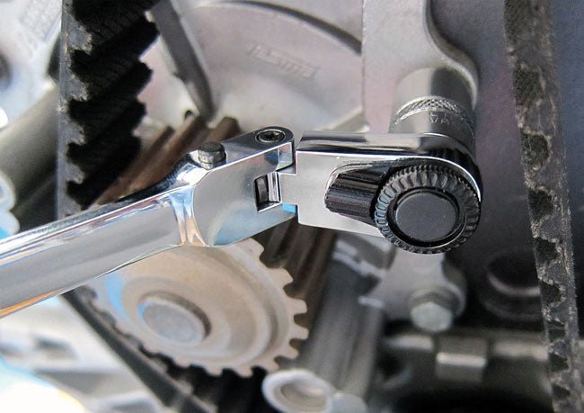 Laser Tools 6744 Flexi-Head Ratchet & Bit Driver 1/4"D Laser Tools