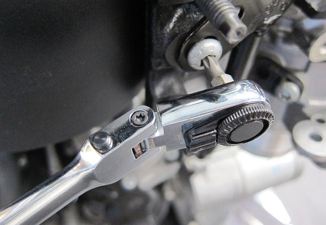 Laser Tools 6744 Flexi-Head Ratchet & Bit Driver 1/4"D Laser Tools