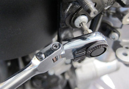 Laser Tools 6744 Flexi-Head Ratchet & Bit Driver 1/4"D Laser Tools