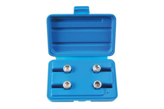 Laser Tools 6763 Brake Caliper Socket Set 4pc Laser Tools