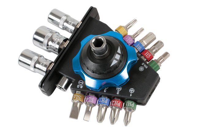 Laser Tools 6764 Palm Ratchet Kit 15pc Laser Tools