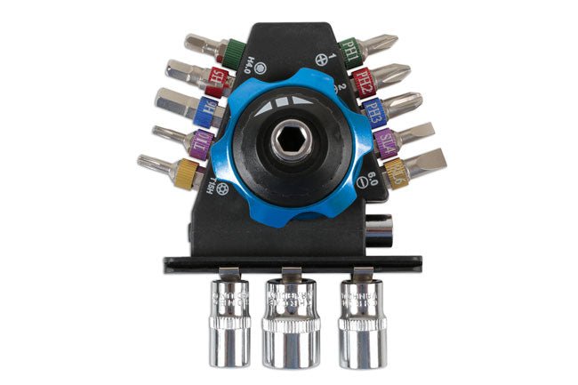 Laser Tools 6764 Palm Ratchet Kit 15pc Laser Tools