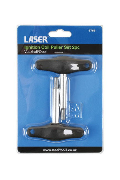 Laser Tools 6766 Ignition Coil Puller Set 2pc - for Vauxhall, Opel Laser Tools