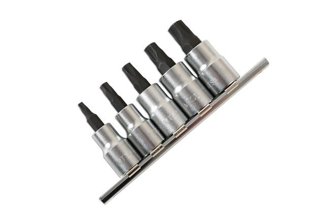 Laser Tools 6768 Mortorq Socket Bit Set 3/8"D 5pc Laser Tools