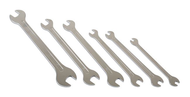 Laser Tools 6788 Ultra Thin Open Ended Spanner Set 6pc Laser Tools