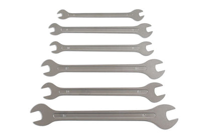 Laser Tools 6788 Ultra Thin Open Ended Spanner Set 6pc Laser Tools