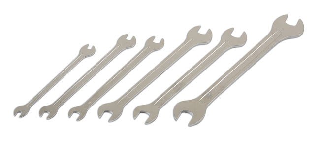 Laser Tools 6788 Ultra Thin Open Ended Spanner Set 6pc Laser Tools