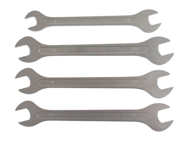 Laser Tools 6789 Ultra Thin Open Ended Spanner Set 4pc Laser Tools