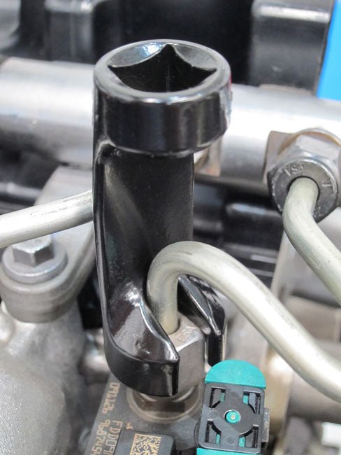 Laser Tools 6821 Fuel Injector Line Sockets 2pc - for BMW Laser Tools