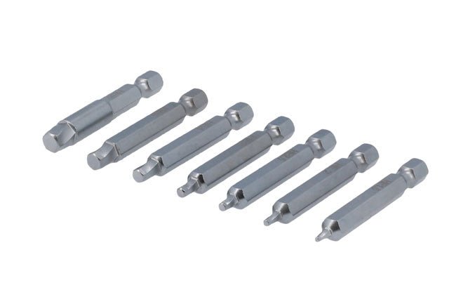 Laser Tools 6844 Damaged Hex Bolt Extractor Set 7pc Laser Tools