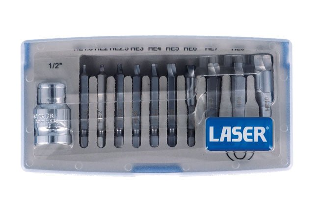 Laser Tools 6845 Damaged Cap Head Bolt/Screw Extractor Set 11pc Laser Tools