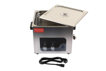 Laser Tools 6857 Ultrasonic Cleaner 13L - with Euro plug Laser Tools