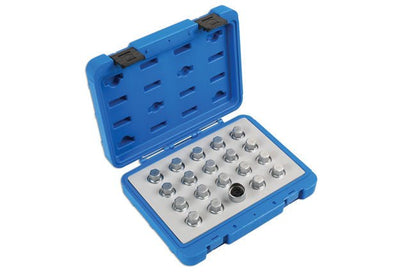 Laser Tools 6863 Locking Wheel Nut Key Set 20pc - for Vauxhall, Opel Laser Tools