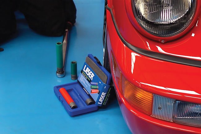 Laser Tools 6866 Alloy Wheel Nut Socket Set - Extra Long Laser Tools