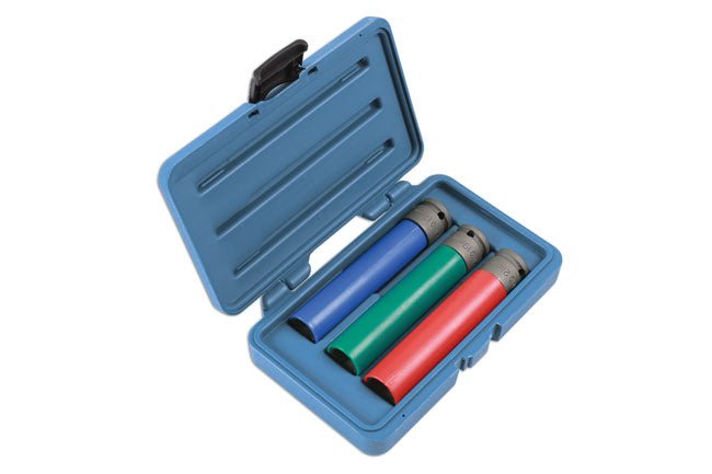 Laser Tools 6866 Alloy Wheel Nut Socket Set - Extra Long Laser Tools