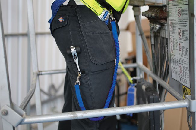 Laser Tools 6876 Safety Tool Lanyard - 2 x Zinc Alloy Hooks & 4mm Wire Laser Tools