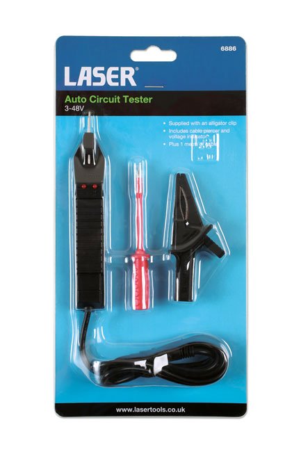 Laser Tools 6886 Auto Circuit Tester 3 - 48V Laser Tools